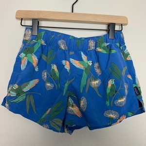 Patagonia Barely Baggy Parrot Shorts XS